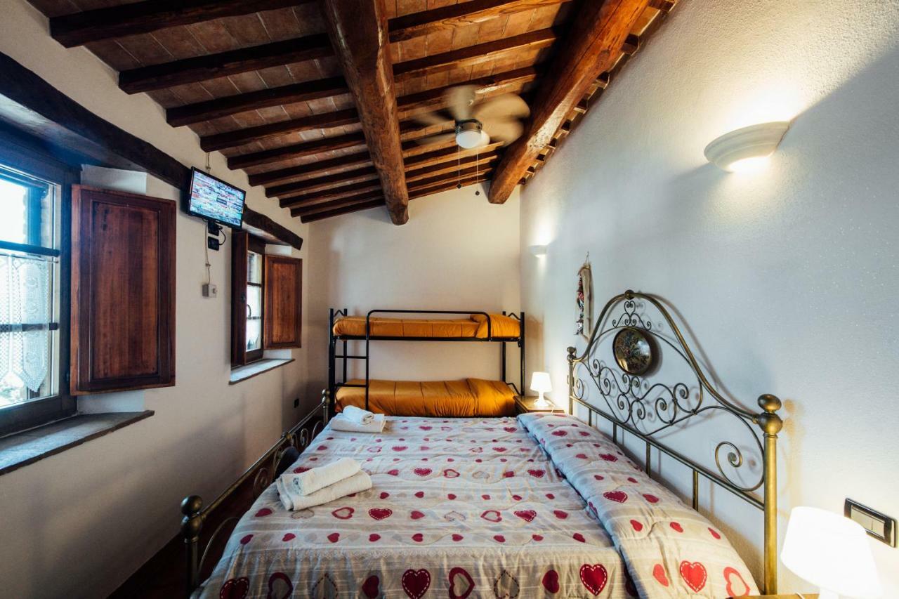 Agriturismo Il Noce Castiglione dʼOrcia Exteriör bild