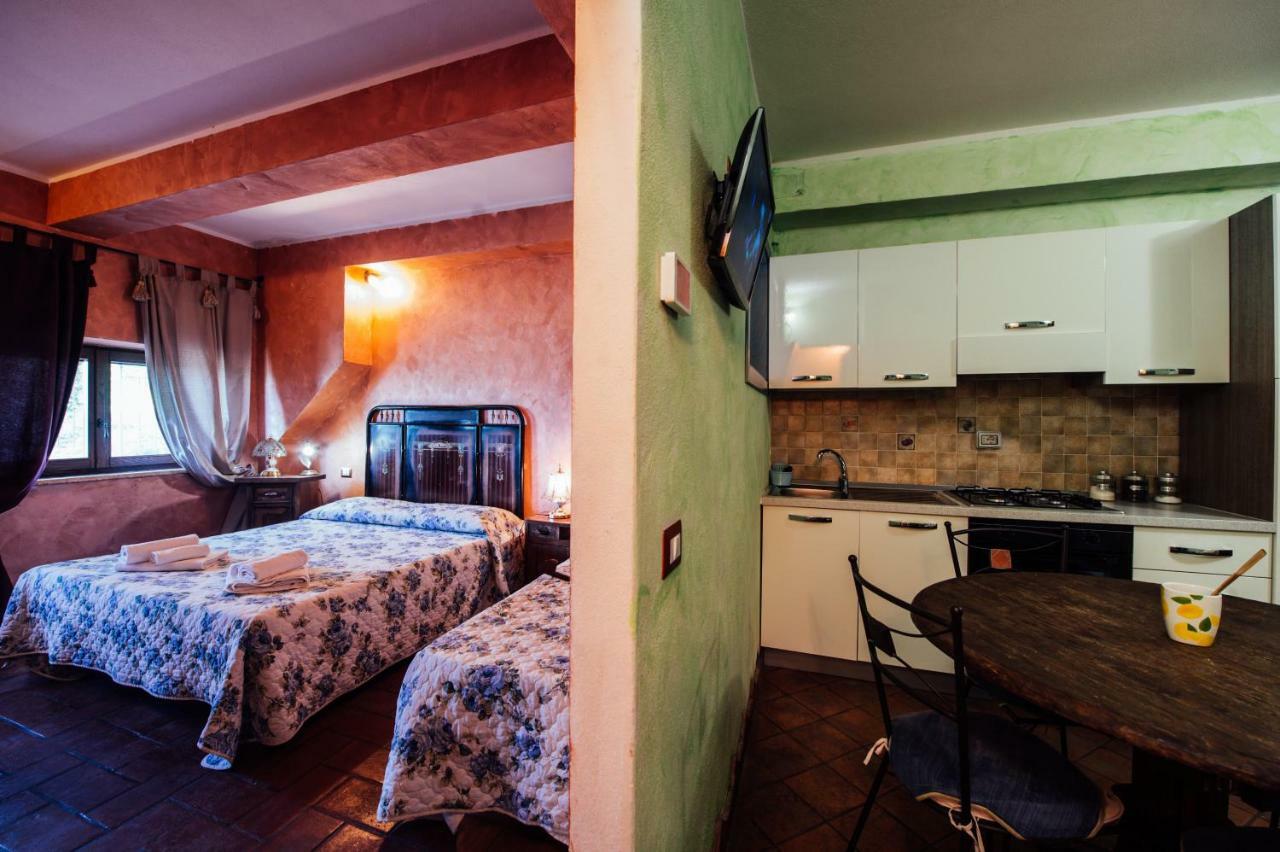 Agriturismo Il Noce Castiglione dʼOrcia Exteriör bild