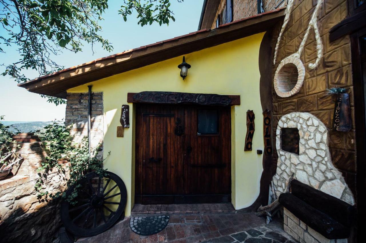 Agriturismo Il Noce Castiglione dʼOrcia Exteriör bild