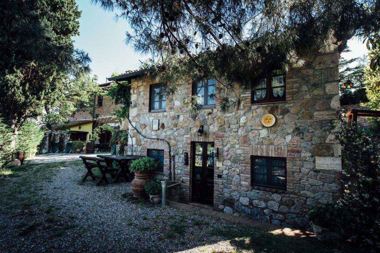 Agriturismo Il Noce Castiglione dʼOrcia Exteriör bild