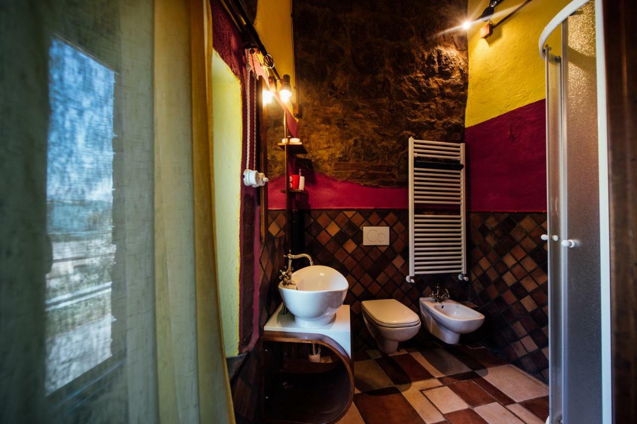 Agriturismo Il Noce Castiglione dʼOrcia Exteriör bild